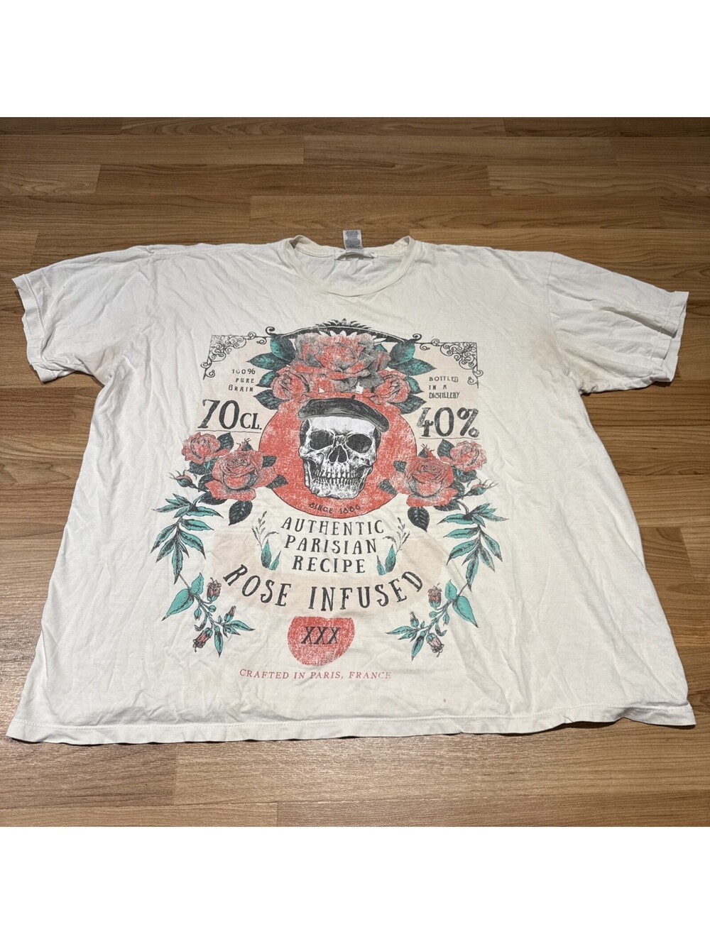 Urban Outfitters Project Social T "Rose Infused" oversized graphic t-shirt XL